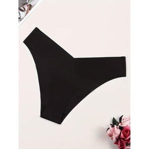 กางเกงชั้นในสตรีคุณภาพสูง สวมใส่สบาย ลายหัวใจเซ็กซี่ พิมพ์ลายกราฟิก เอวกลาง ทรงจีสตริง โรแมนติก ขายส่งจากโรงงาน - Product Image 4