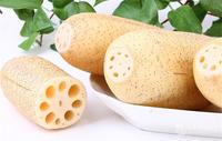 Légumes d'exportation : Racine de lotus bio IQF séchée et coupée en tranches, prix de gros en vrac