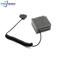 Câble enroulé D-TAP DTAP vers D54S, coupleur CC pour caméras DVC63 DVC80 DVX100 DVX100A AG-DVX102A AG-HVX200P AG-DVC30