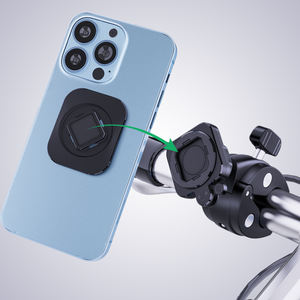 Support de téléphone portable universel Taiworld à 360 degrés support de clip mobile flexible verrouiller rapidement support de téléphone de vélo pour vélo moto - Product Image 1
