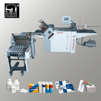 Plieuse de papier automatique A4 A5 haute efficacité, pliage Z/croisé pour brochures, instructions, dépliants, imprimeries