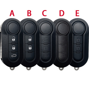 <span class=keywords><strong>Coque</strong></span> de <span class=keywords><strong>clé</strong></span> de voiture à distance de remplacement pour <span class=keywords><strong>Fiat</strong></span> <span class=keywords><strong>500</strong></span> Panda Punto Bravo véhicules <span class=keywords><strong>coque</strong></span> de <span class=keywords><strong>clé</strong></span> à rabat à lame non coupée 2/3BTN étui de <span class=keywords><strong>clé</strong></span> de remplacement - Product Image 2