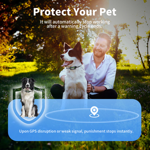 Tize Outdoor Anti-Verlust Haustier IPX7 Wasserdichtes Camping GPS Drahtloses Elektrisches GEO-Zaun Schock-Trainings-Halsband Hunde-Einzäunungssystem - Product Image 6
