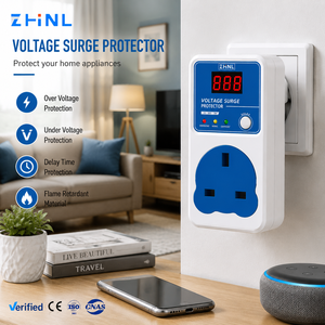 Protezioni da sovratensione digitali intelligenti AC 230V, stabilizzatori di corrente e tensione con relè di controllo per la casa - Product Image 2