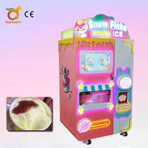 Thỏ đỏ 2025 tự động băng tuyết và máy bán hàng tự động Bingsu Chất lượng cao - Product Image 1