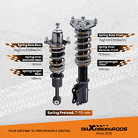 Amortiguadores MaXpeedingrods con Ajuste de 24 Niveles para Mitsubishi Lancer ES OZ CS6A FWD 2002-2006