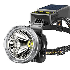Helius Vente Chaude Éclairage <span class=keywords><strong>Solaire</strong></span> Extérieur Type-c Rechargeable Fonction de Décharge Lampe Torche de Recherche à Longue Portée Extérieure - Product Image 2