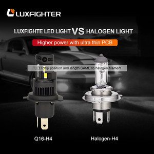 Luxfighter mô hình phổ biến <span class=keywords><strong>100W</strong></span> 8000lm H4 H7 H11 9005 9006 <span class=keywords><strong>LED</strong></span> xe xe xe máy Đèn pha Bóng đèn - Product Image 3