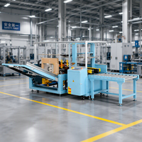 HEKON Machine d'ouverture de cartons entièrement automatique à grande vitesse, système d'érection de cartons pour la fin de ligne d'emballage