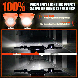 Pour <span class=keywords><strong>KTM</strong></span> <span class=keywords><strong>Moto</strong></span> Pit Bike LED Salut/Lo Faisceau Phare DRL Avant Motocross Phare Plaque 125 150 200 250 300 350 <span class=keywords><strong>450</strong></span> 500 <span class=keywords><strong>Enduro</strong></span> - Product Image 6