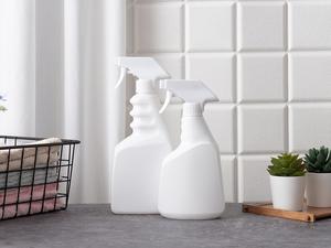 Botella pulverizadora de desinfectante para habitación, líquido de agua ecológico, transparente, redonda, limpieza con gatillo de Pe, pulverizador de plástico de 500ml - Product Image 2