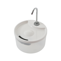 Bebedero Automático para Gatos de Acero Inoxidable, Bebedero Inteligente con USB de 32L para Gatos y Perros