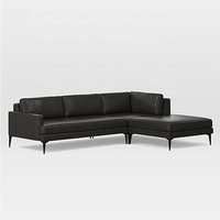 NOVA Personnaliser Sectionnel Canapé En Cuir Salon Canapé Ensemble de Canapé En Forme de L