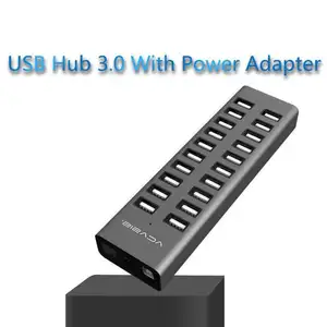 20 ميناء USB متعدد المنافذ 2.0 محور عالية السرعة نقل البيانات سريع شاحن الخائن الخارجية شاحن يو اس بي Hub ل هاتف لوحي