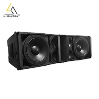 Sistema de Sonido Activo de Línea LS500 con Neodimio, Doble Woofer de 12 Pulgadas, 8000W de Pico, Tres Vías, para Audio Profesional en Exteriores