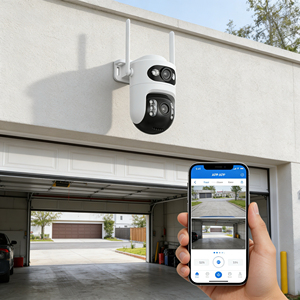Caméra de sécurité 6K 12MP avec zoom optique 8x, extérieure, WiFi, sans fil, vidéo, suivi automatique, caméra CCTV, application - Product Image 4