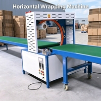 Machine d'emballage horizontale automatique polyvalente, précise et durable, idéale pour l'emballage extérieur de cadeaux