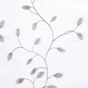 Voan Rèm Với Lá Giá Rẻ Giá In Nhà Máy Lá Mô Hình Rèm Cửa Sổ Rèm Thêu Sheer Rèm Cửa - Product Image 6