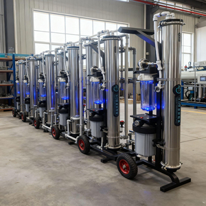 Máquina de Ósmosis Inversa Móvil para Limpieza de Paneles Solares de 500 LPH para Exteriores, Limpieza de Ventanas con Agua Pura en Canadá - Product Image 5