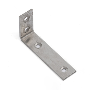 कस्टम स्टेनलेस स्टील अतिरिक्त मोटी एल आकार 90 डिग्री भारी शुल्क संयुक्त कोण कोने ब्रैकेट फर्नीचर कैबिनेट अलमारियों के लिए - Product Image 4