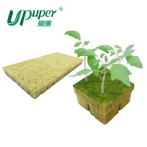 UPuper Plant Seedling Hydroponic Grow Media Rock Wool Propagation Cutting Seeding Block