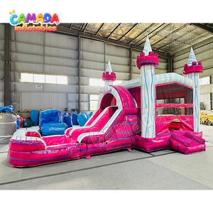Châteaux gonflables pour enfants de qualité commerciale, <span class=keywords><strong>jeux</strong></span> combinés gonflables, toboggan géant, châteaux gonflables comprenant un <span class=keywords><strong>accessoire</strong></span> souffleur - Product Image 4