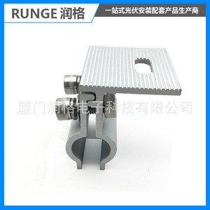Pince de fixation solaire en aluminium pour toiture ondulée, finition anodisée - Product Image 4
