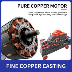 آلة قطع قضبان الصلب الجديدة ONUO GQ45A بقوة 3 كيلوواط، 380 فولت/220 فولت/415 فولت، 32 مم، محرك عالي الإنتاجية لقطع حديد التسليح - Product Image 4