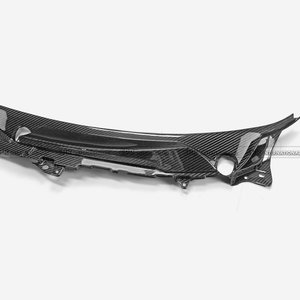 อุปกรณ์ตกแต่งรถยนต์คาร์บอนไฟเบอร์แห้งคุณภาพสูงสำหรับ Nissan R35 GTR ฝาครอบด้านบนคาร์บอนไฟเบอร์แห้ง - Product Image 4