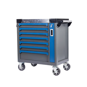 <b>Lockable</b> Seven-Drawer Steel Iron Toolbox for Auto Repair Red 310pcs Tool Sets Workshop Garage <b>Storage</b> OEM OBM Supported GL3387-H - Product Image 4