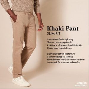 Pantalon Chino Extensible Décontracté Slim Fit pour Homme YanDing Personnalisable OEM – Confort et Style - Product Image 2