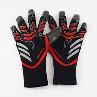 Gants de gardien de but de football unisexes - Latex professionnel respirant antidérapant à enfiler pour le football avec une prise puissante