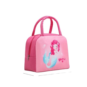 Nueva bolsa térmica de dibujos animados impresa en 3D para niños bolsa Bento de almuerzo aislada portátil - Product Image 6
