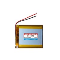 3.7V 1000mAh 504045 2 kabel baterai Li-ion Lithium polimer isi ulang untuk GPS MP5 MP3 MP4 pena perekam L105