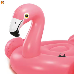 PVC Inflatable Flamingo <span class=keywords><strong>Float</strong></span> cho hồ bơi và đại dương cho người lớn hồ bơi bơi trò chơi ngoài trời bên bãi biển - Product Image 2