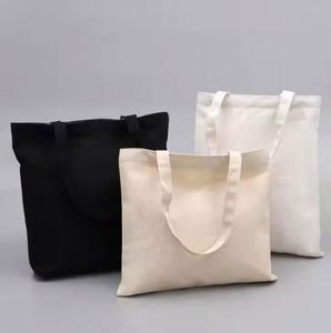 Design Custom Solid Color Canvas Bag Custom Design Canvas Tote Bag Wholesale - Product Image 1