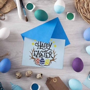 <span class=keywords><strong>Plantillas</strong></span> de Pascua PET hueco DIY pintado a mano graffiti pintura en aerosol plantilla al por mayor - Product Image 4