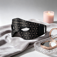 Masque pour les yeux LED TSD, thérapie par lumière rouge pour stimuler le collagène, réduire les poches sous les yeux, masque pour les yeux