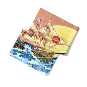 Pañuelos de Seda para Mujer, Pañuelo de Cabeza de Seda de Alta Calidad, Pañuelo de Seda Personalizado con Logotipo, Ideal para Kits de Marca de Spa, Hotel o Resort - Product Image 6