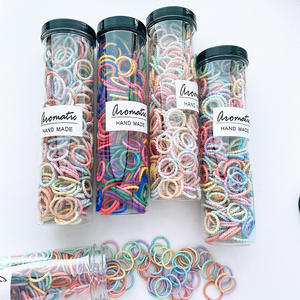300 Piezas/Botella, Coleteros Elásticos para Niños, Accesorios para el Cabello de Bebés - Product Image 5