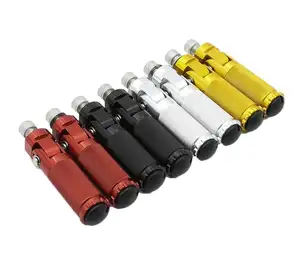 CNC Universal Motorcycle Bike Folding Foot Pegs Foot pegs Rear Set Pedals Racing