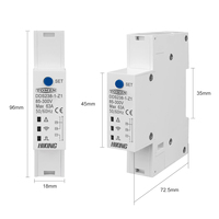 Compteur d'énergie intelligent bidirectionnel TOMZN Zigbee TUYA 18mm 63A WIFI avec minuterie, moniteur de puissance, compteur kWh et protection contre les surtensions et surintensités.
