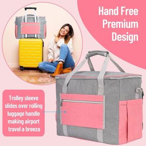 Échantillon gratuit : Sac de rangement pour machines à coudre, grande capacité, double couche, pour machines à coudre portables, d'un fabricant chinois - Product Image 6
