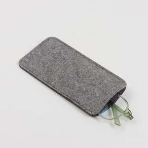 Soft 100% Polyester Gafas de sol Eyeglass Mobile Phone Pouch Bag con tamaño y color personalizables - Product Image 6