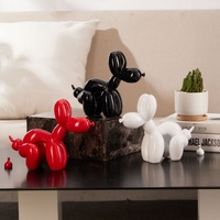 Nouvelles décorations transfrontalières en forme de chien ballon, style européen, modèle RDW034, pour salon, meuble à vin, décoration intérieure, bureau