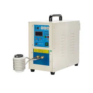 Mini High Frequency Induction Melting Furnace For 1KG 2KG Gold Copper Silver