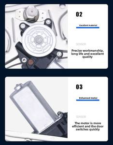 निसान के लिए इलेक्ट्रिक विंडो लिफ्टर विंडो रेग्युलेटर d21 1994-89, निसन पैटिडर 1987-1997 पिकअप 1995-1997 - Product Image 3