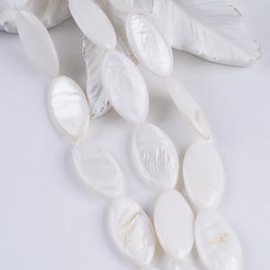 Concha de Ojo de Caballo en Forma de Tira Corta de 18cm15 30mm, Accesorios de Joyería DIY, Hueso de Coral para Pendientes, Collares, Pulseras, Venta al por Mayor - Product Image 4