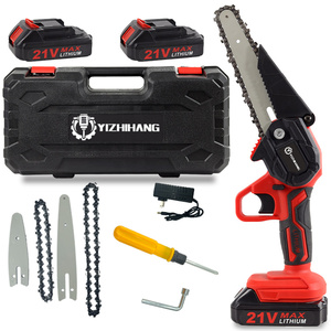 Mini Motosierra Inalámbrica Recargable al Mejor Precio, Motosierra con Batería de Litio para Trabajar la Madera, Cortadora de Madera - Product Image 1