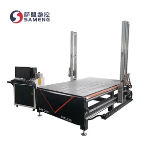 Vente directe d'usine automatique mousse bois moule faisant EVA mousse semelle chaude fil cnc mousse machine de découpe